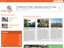 Tablet Screenshot of hotelescolonia.com